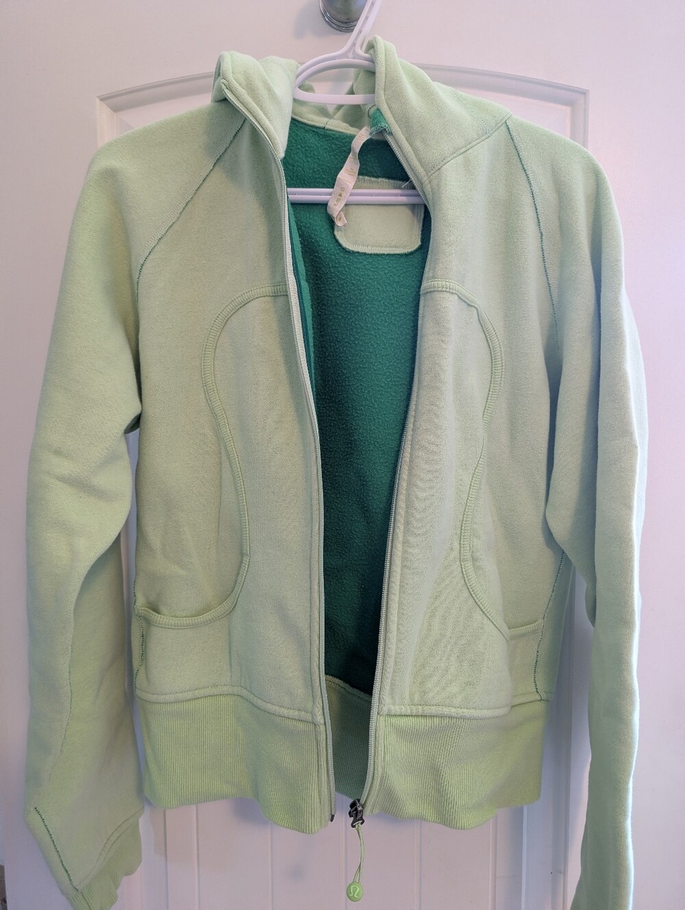 Bright, Fresh Green Lululemon Scuba Sweater